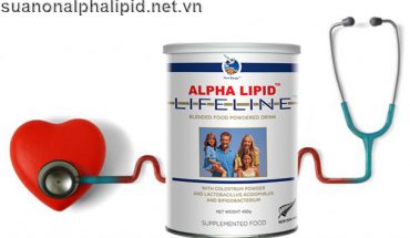 Sữa non Alpha Lipid hỗ trợ tốt cho người cao huyết áp và tim mạch