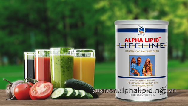 Sữa non Alpha Lipid chống lão hóa và bổ sung vi chất dinh dưỡng cho cơ thể