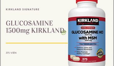 glucosamine 1500mg mỹ Kirkland NẮP ĐỎ