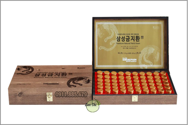An Cung Ngưu Tổ Kén Kwangdong Hàn Quốc Hộp Đỏ 10 Viên