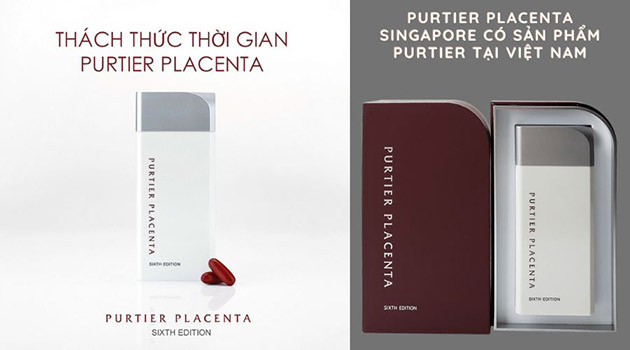 Viên uống nhau thai hươu Purtier Placenta chính hãng giá bao nhiêu