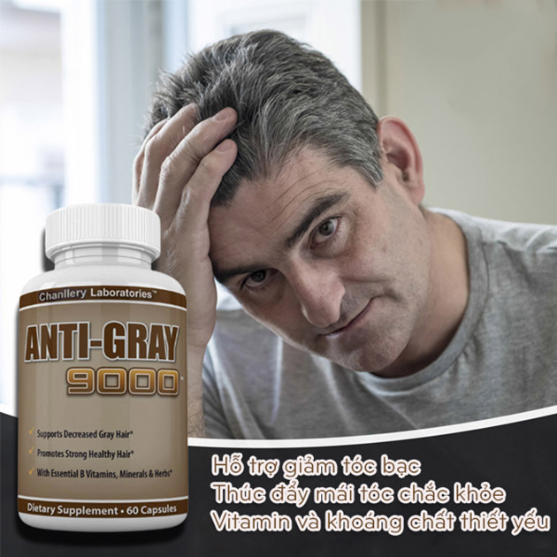 Viên hỗ trợ bạc tóc Anti Gray Hair 7050 có tốt không