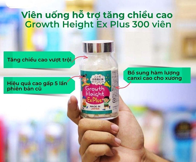 Công dụng của Growth Height EX Plus