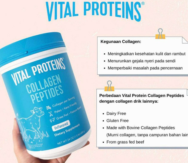 Vital Proteins Collagen Peptides có tốt không