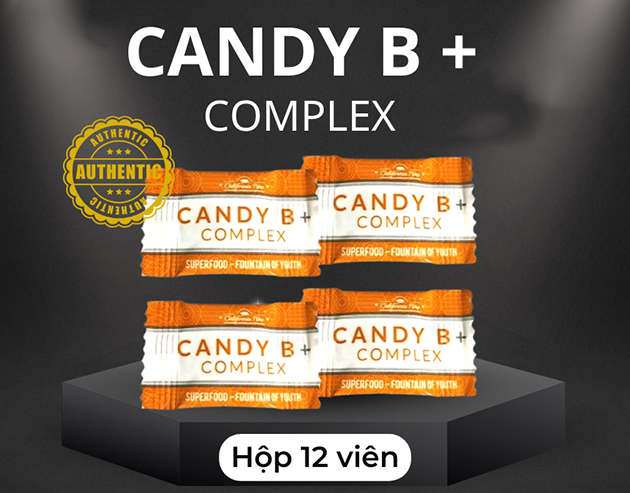 Kẹo sâm Candy B+ Complex chính hãng có giá bao nhiêu