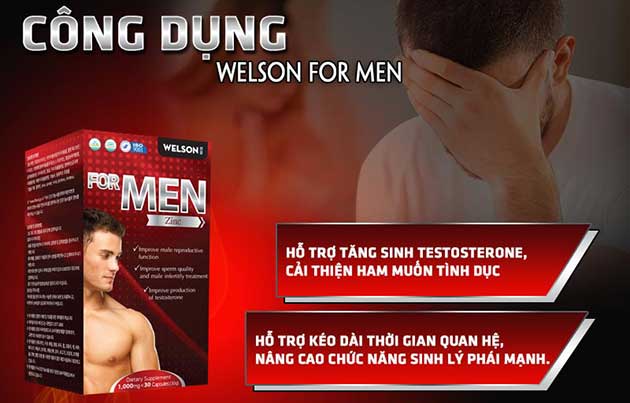 Công dụng của Welson For Men